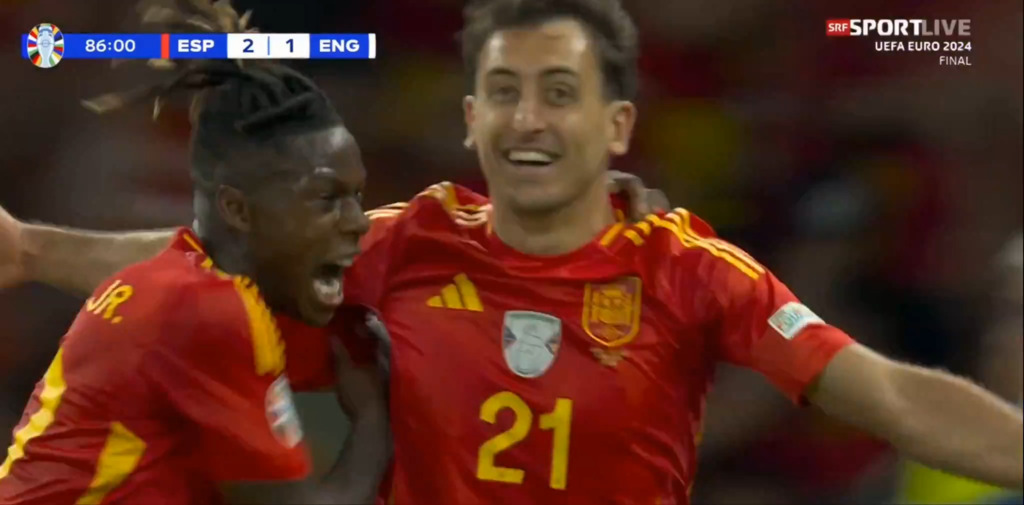 Oyarzabal schiesst Spanien zur Europameisterschaft