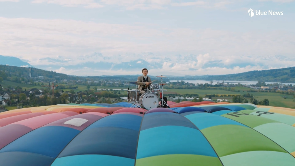 Spektakulärer Stunt von Schweizer Musiker Nickless