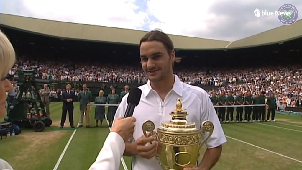 Il ritratto di Roger Federer