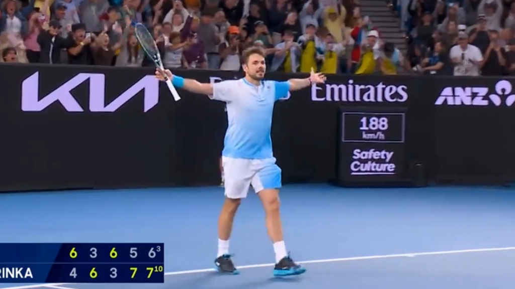 Einzug in die 3. Runde: Wawrinka gewinnt 5-Satz-Krimi im Tiebreak