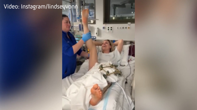 Lindsey Vonn gibt Einblick in Krankenhausalltag