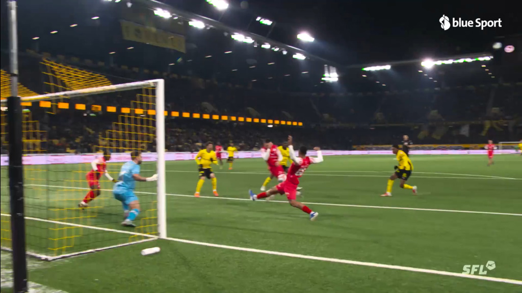 27. Minute: Sanches trifft erstmals für YB und stellt auf 3:0