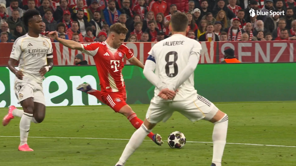 Kimmich sfiora il vantaggio