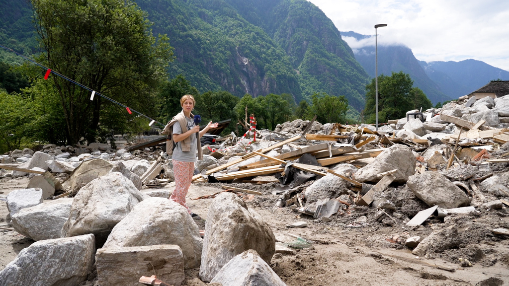 Unterwegs im verwüsteten Misox: Ist das zerstörte Dorf für immer verloren?