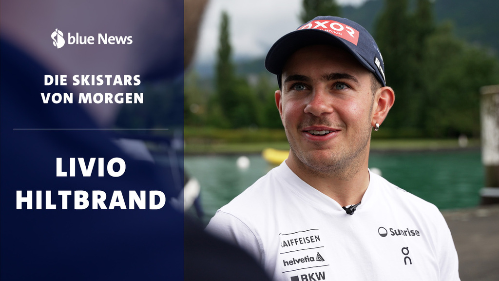 Ski-Stars von morgen: Livio Hiltbrand, der Abfahrer mit dem Schwinger-Jubel