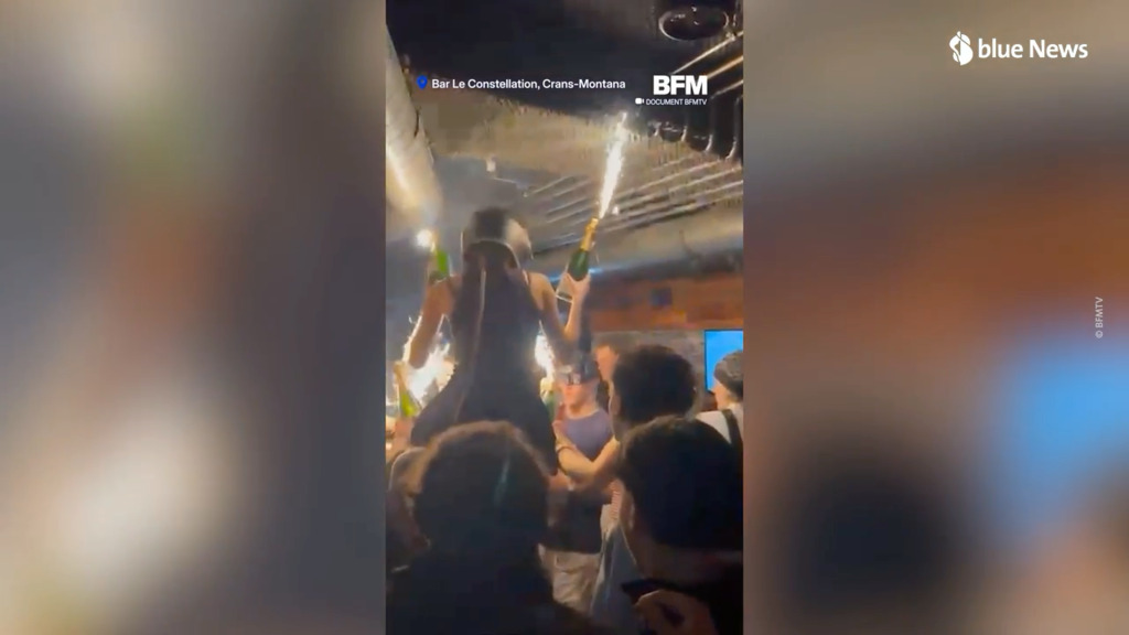 Crans-Montana : Nouvelles images du départ de l'incendie