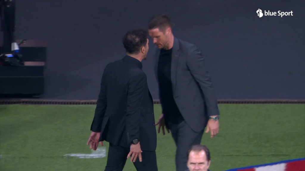 Simeone und Kehl geraten aneinander