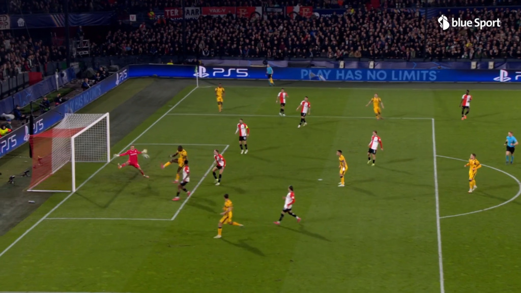 38. Minute: Thuram schiesst Inter in Führung