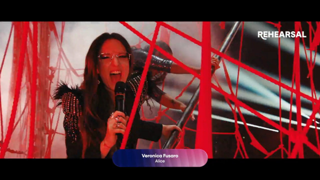 Veronica Fusaro am ESC in Wien