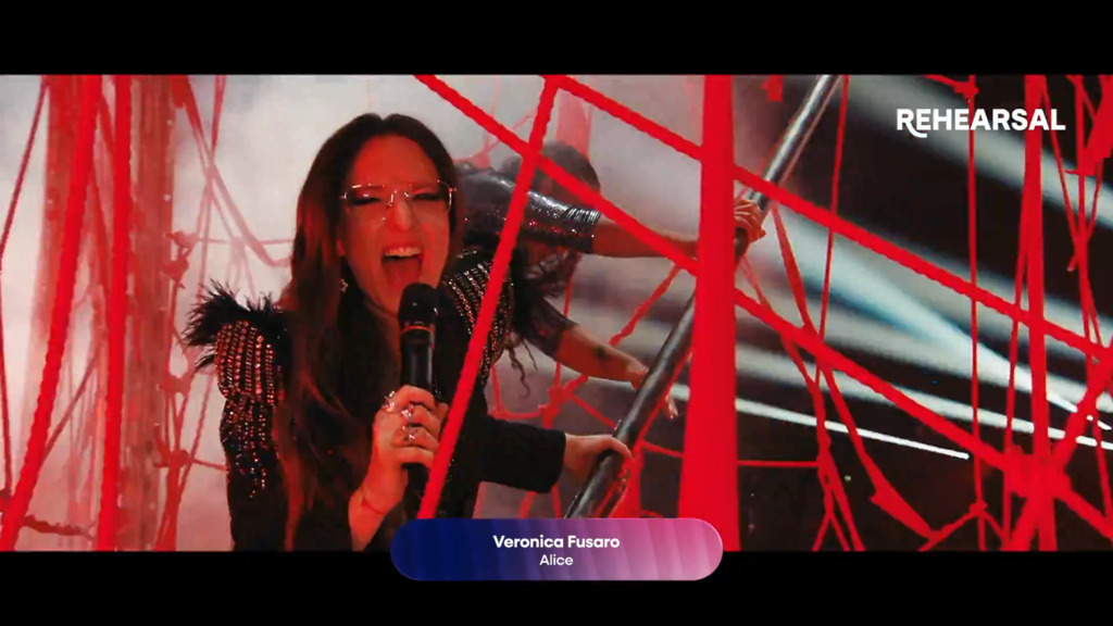 Veronica Fusaro am ESC in Wien
