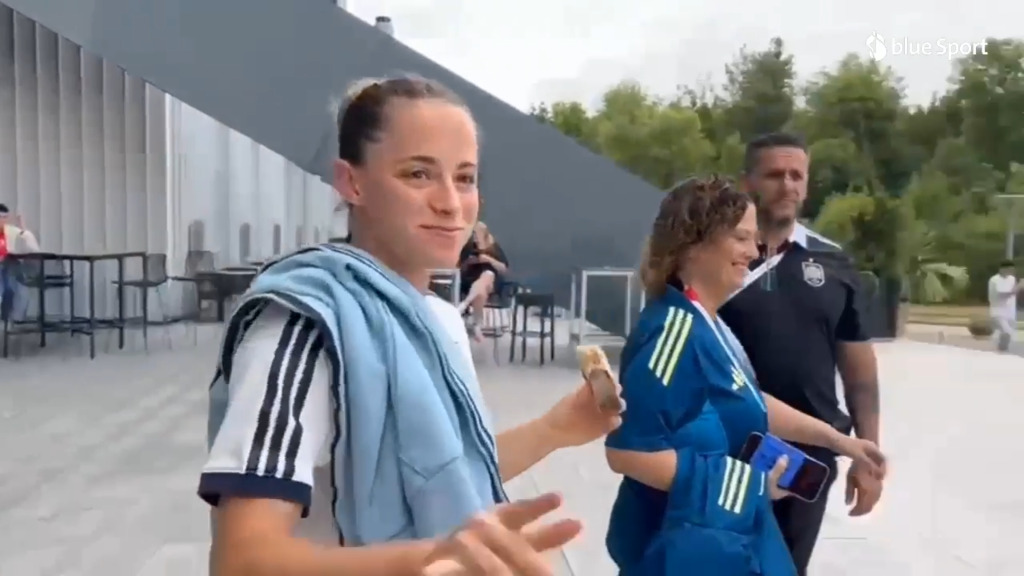 Spanierinnen zeigen sich vor dem Endspiel gegen England locker und gut gelaunt