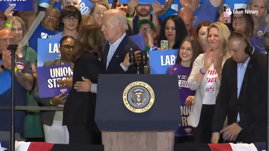 Biden déclare que Harris sera une présidente 