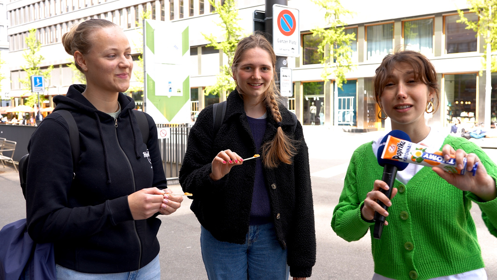So kommt die Paprika-Chips-Mayonnaise in Zürich an