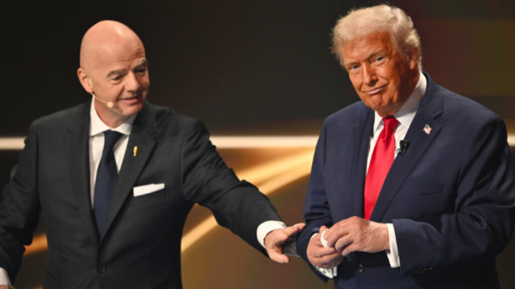 Infantinos Lobeshymne auf US-Präsident Trump