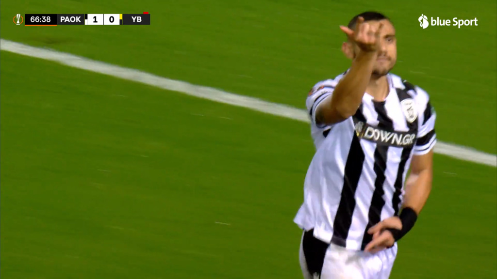 Giakoumakis stellt auf 2:0 für PAOK
