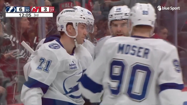 Tampa Bay Lightning feiert Kantersieg – Janis Moser glänzt mit zwei Assists