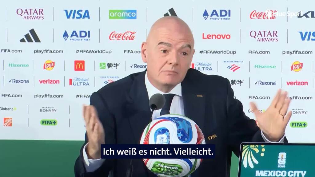 Gianni Infantino: «Wir leben nicht auf dem Mond»