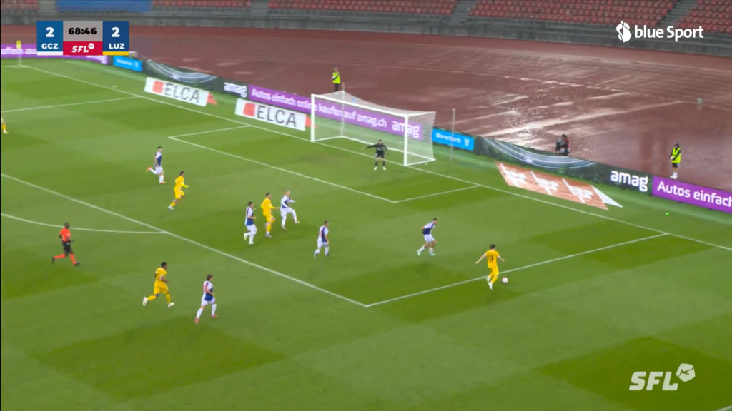 69. Minute: Ferreira bringt Luzern 3:2 in Front