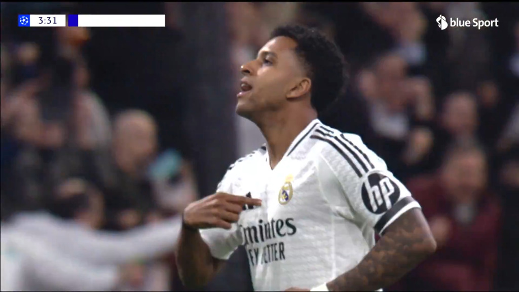 Rodrygo hämmert Real früh in Führung