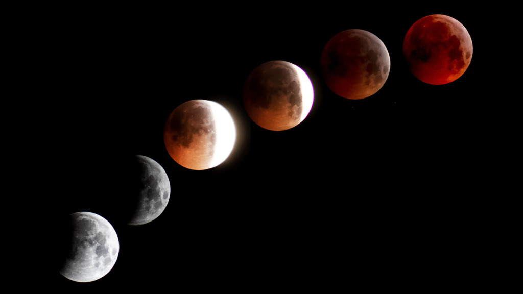 Von der Mondfinsternis zum Blutmond – So entsteht das Himmelsspektakel