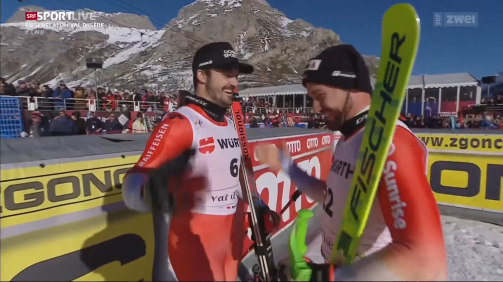 Brennsteiner fällt zurück – die Schweiz feiert einen Dreifachsieg in Val d'Isère!