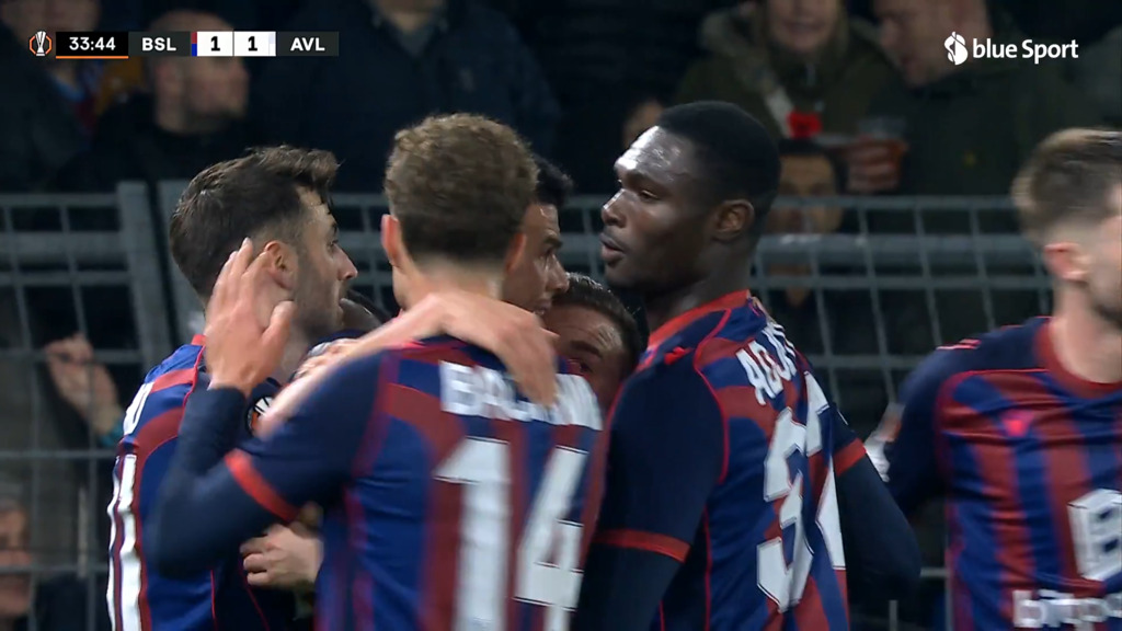 Daniliuc insacca su punizione di Shaqiri!