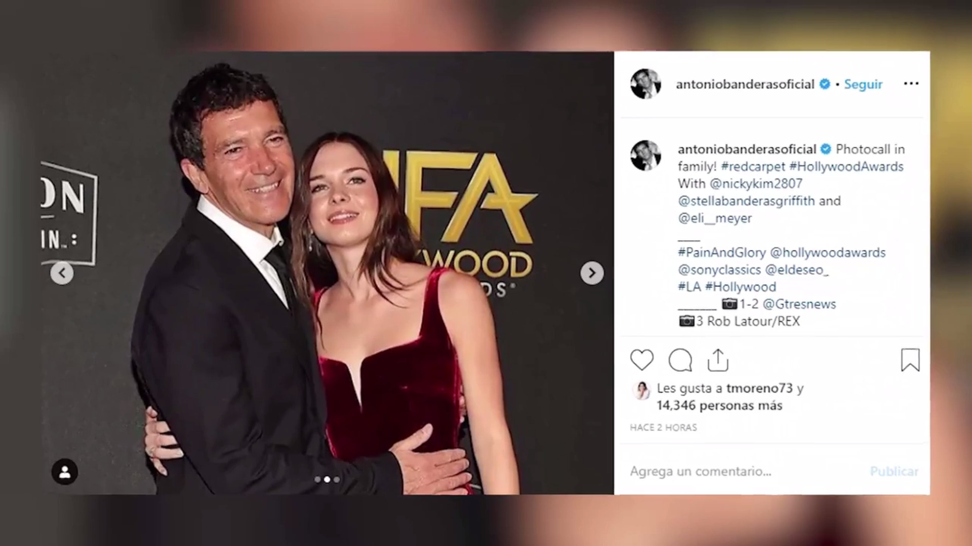 Stella, la hija de Antonio Banderas y Melanie Griffith, elimina 'Griffith'  de su apellido, image size:1920x1080