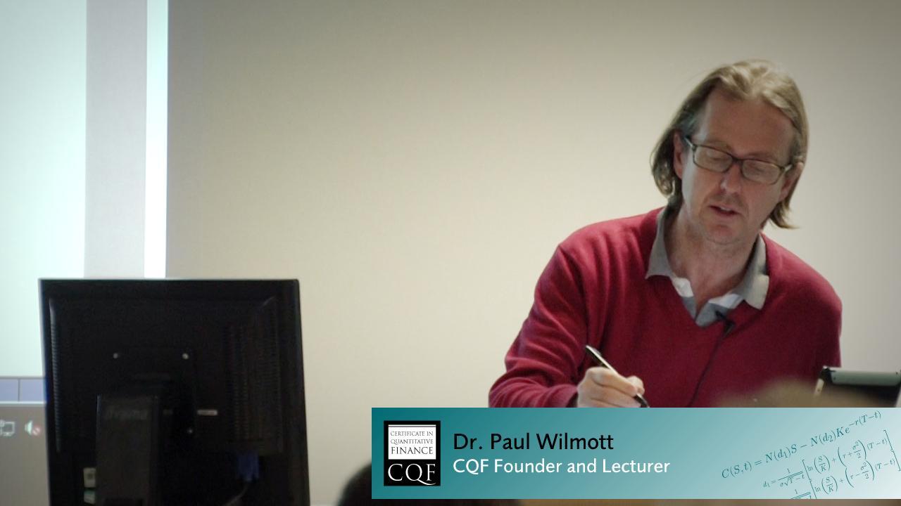 Dr. Paul Wilmott | CQF