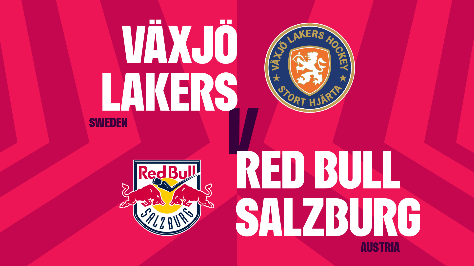 Alle Tore der Red Bulls gegen die Växjö Lakers