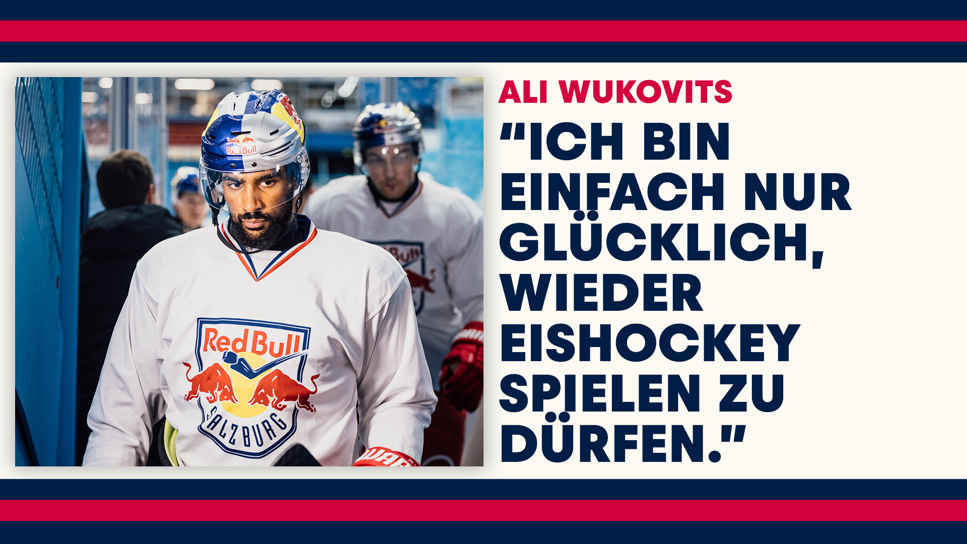 Statement: Ali Wukovits vor dem Spiel gegen Innsbruck