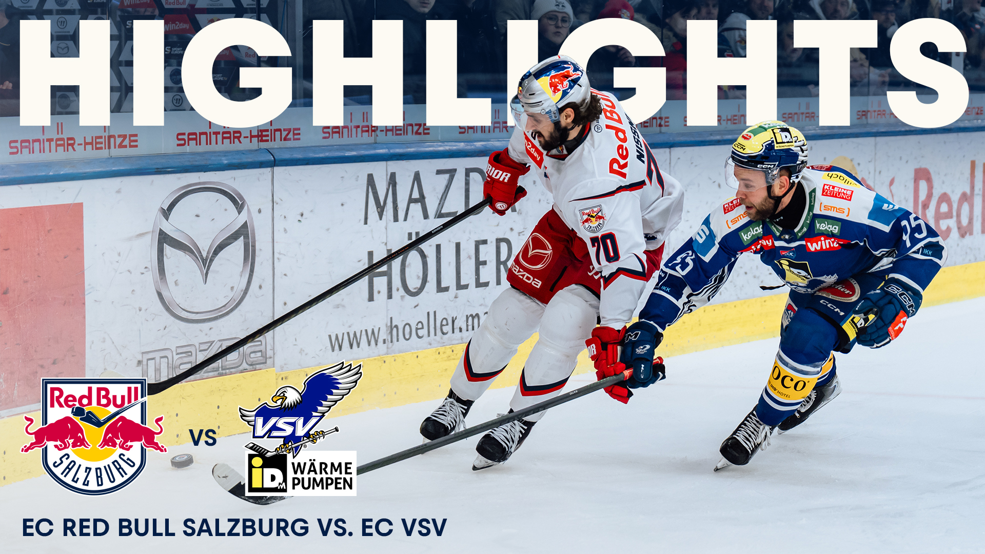 Highlights: EC Red Bull Salzburg vs EC VSV