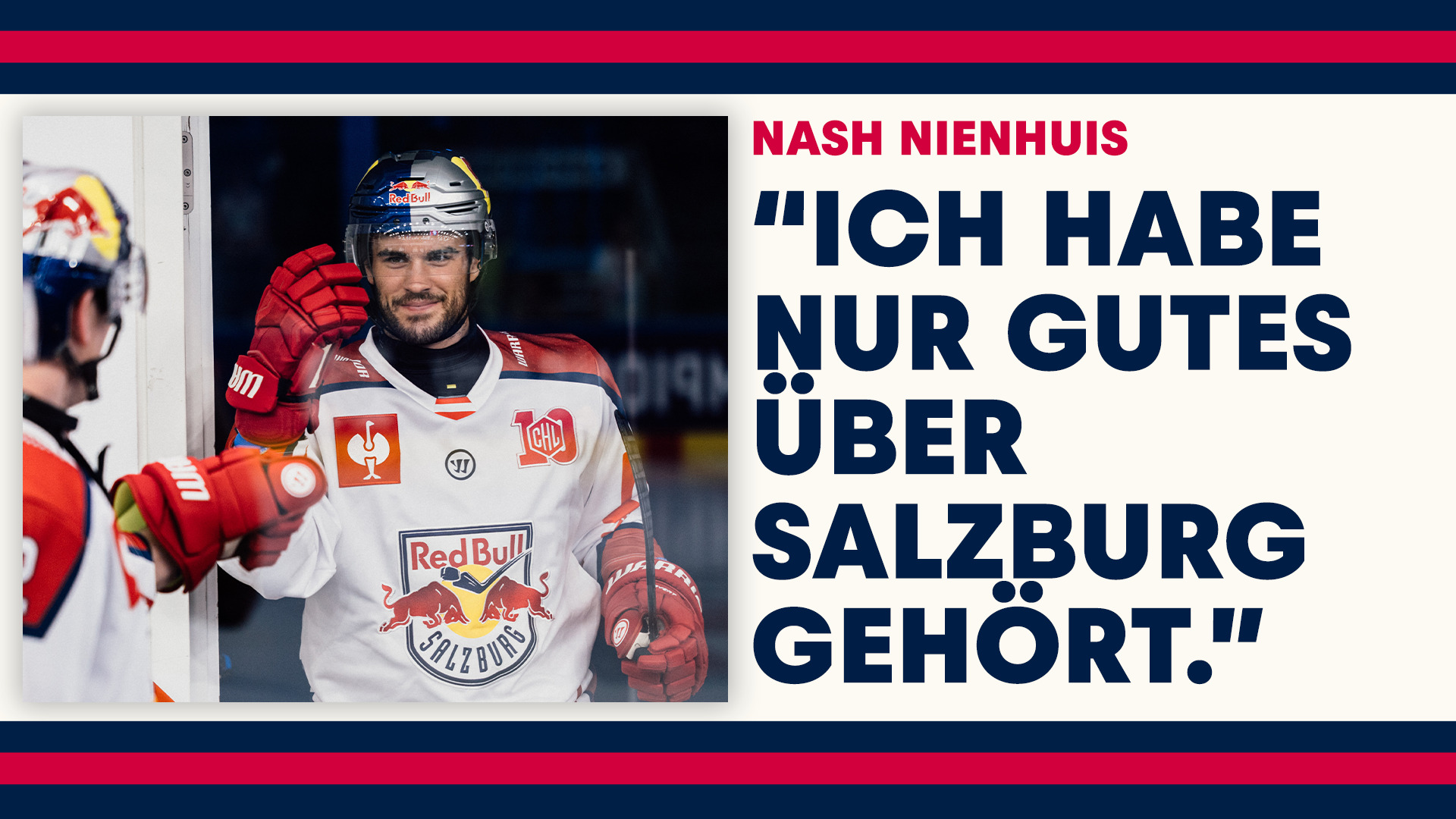 Nash Nienhuis über seine Anfangszeit in Salzburg