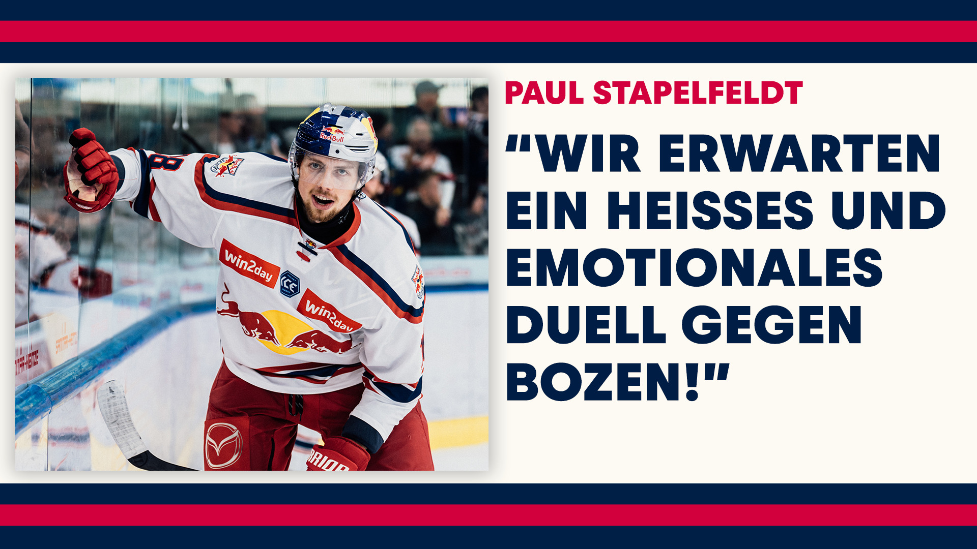 Statement: Paul Stapelfeldt