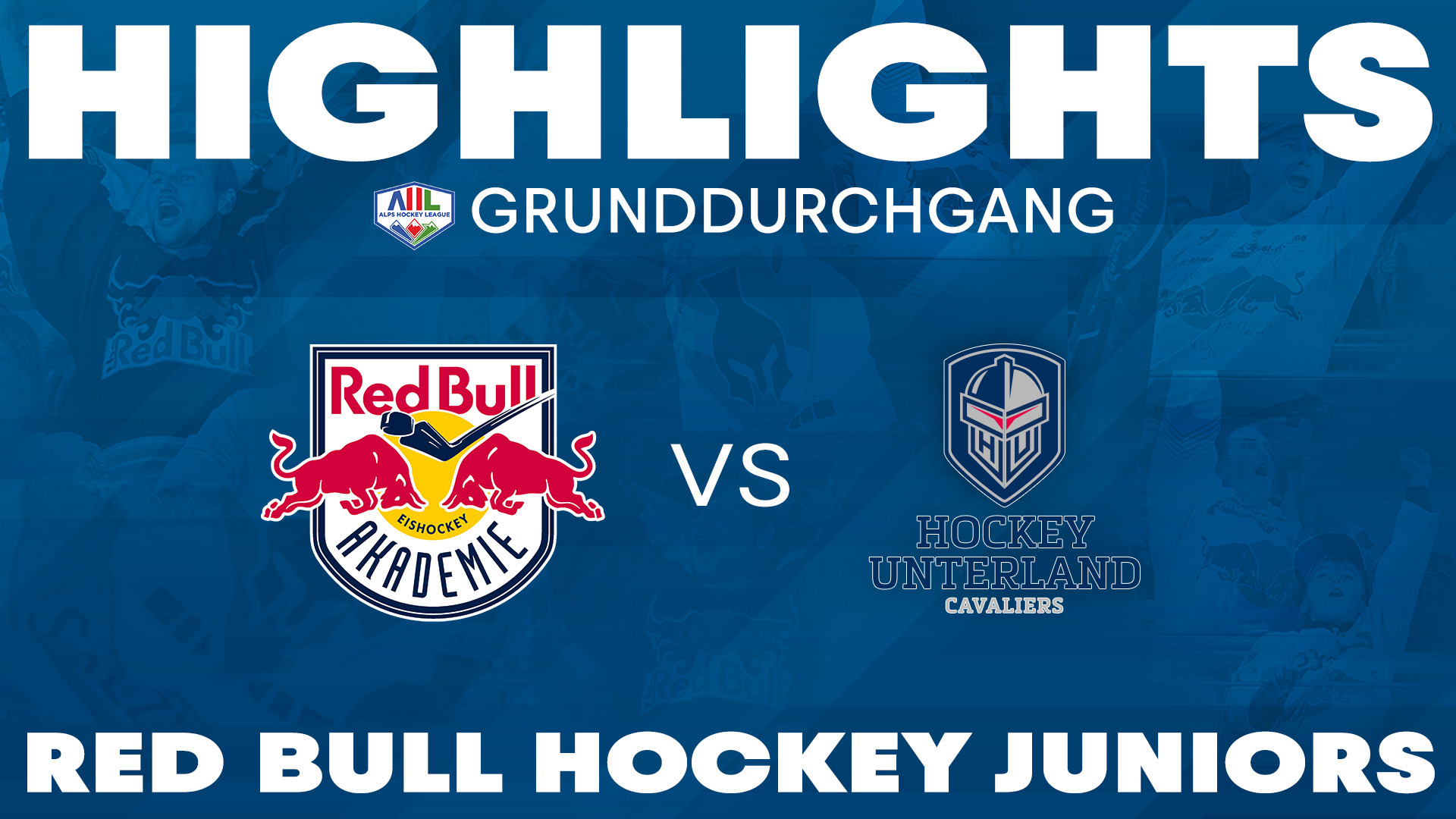 Highlights: Red Bull Hockey Juniors – Hockey Unterland Cavaliers