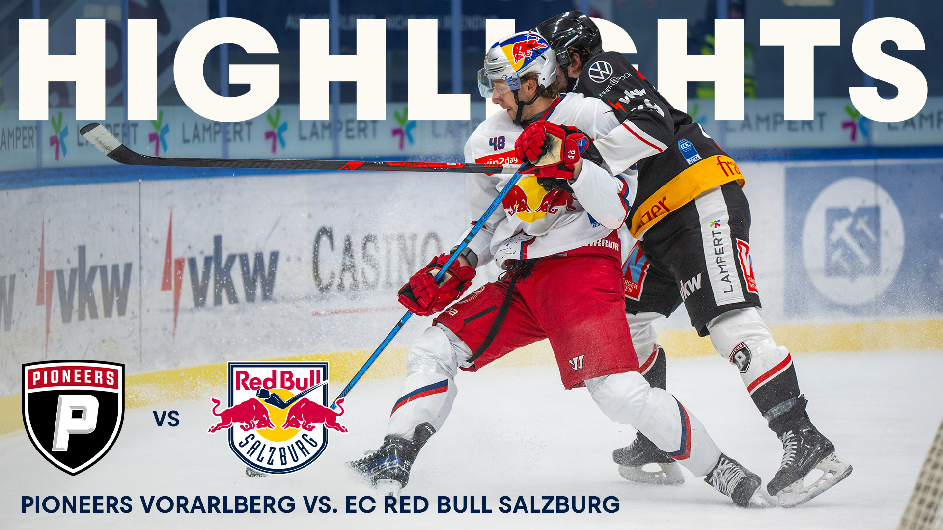 Highlights: Pioneers Vorarlberg vs. EC Red Bull Salzburg