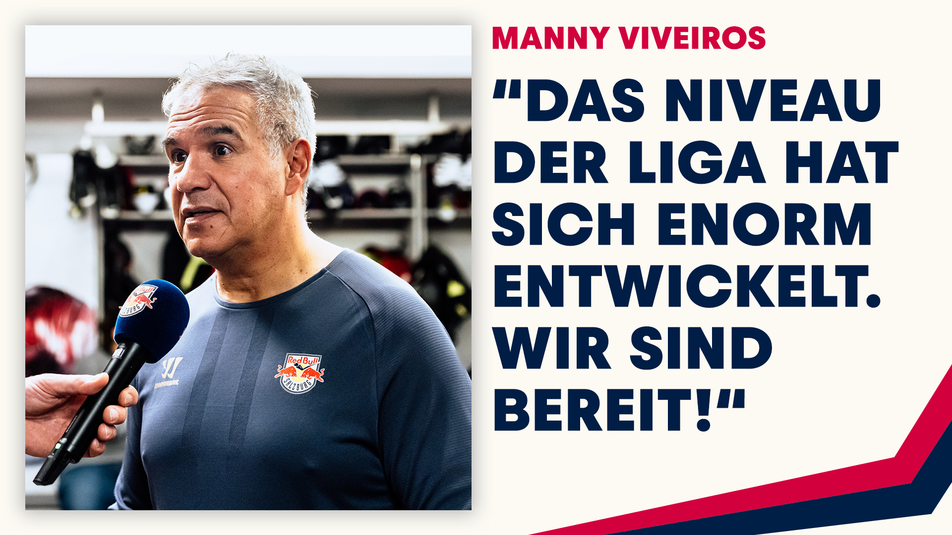 Statements: Thomas Raffl & Manny Viveiros beim Open Locker Room