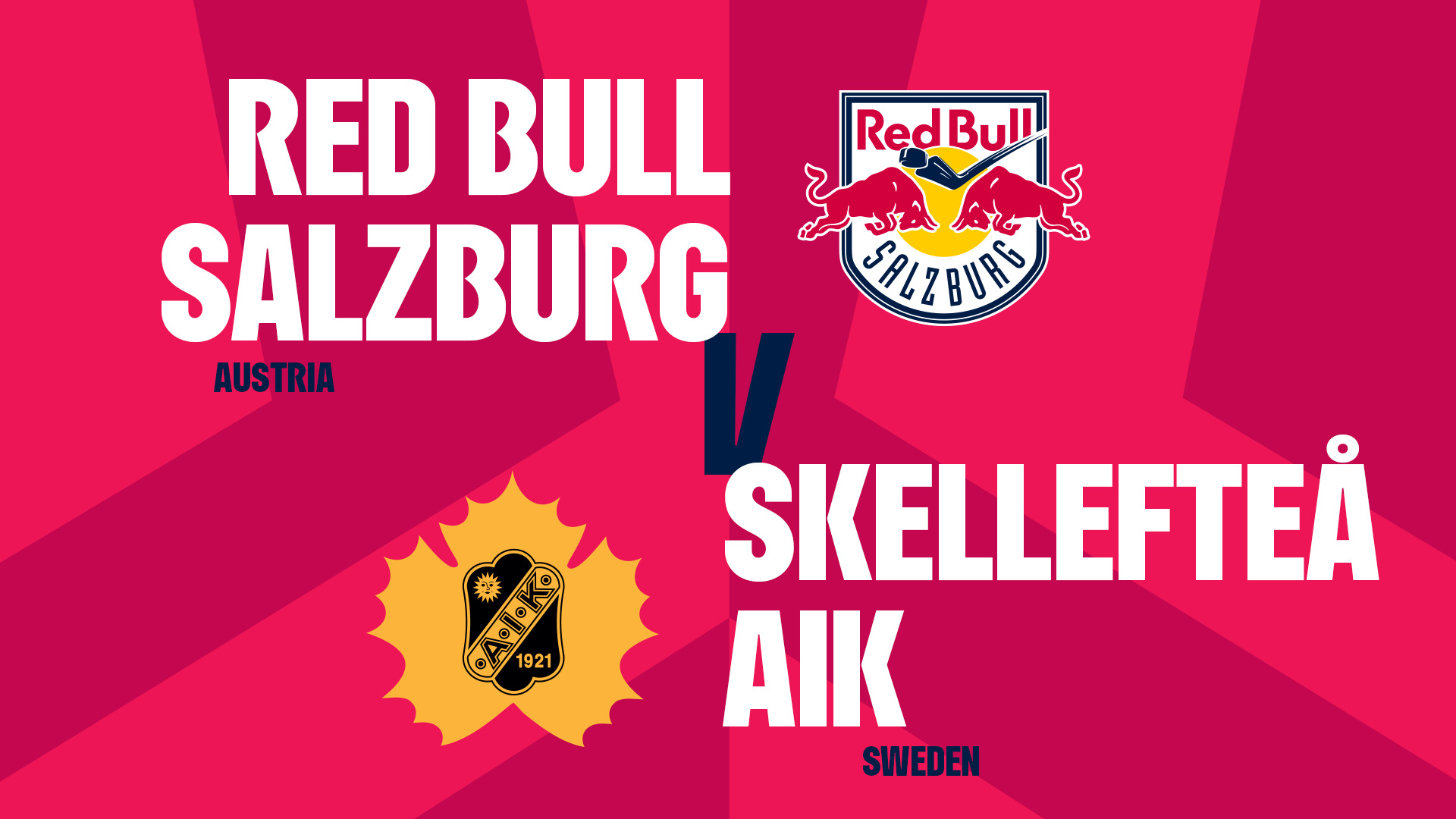 Alle Tore der Red Bulls vs. Skellefteå