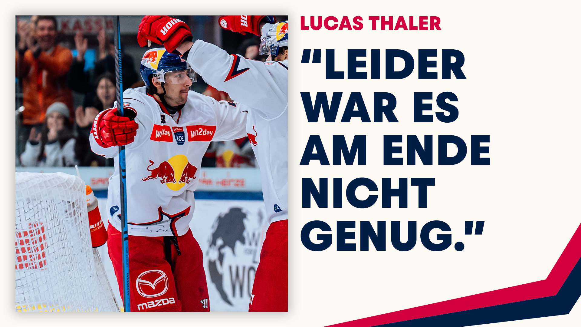Statements: Lucas Thaler & Manny Viveiros nach dem Spiel gegen Pustertal