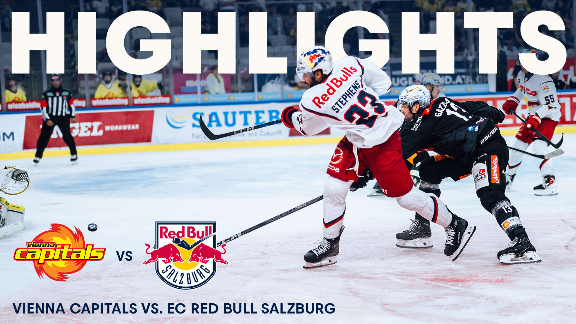 Highlights: Vienna Capitals vs. EC Red Bull Salzburg