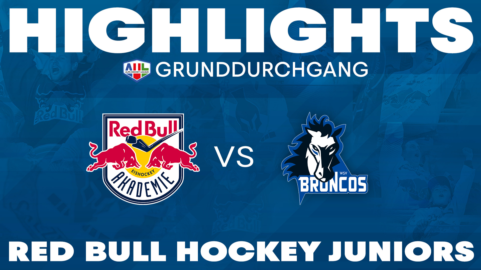 Highlights: Red Bull Hockey Juniors – Wipptal Broncos Weihenstephan