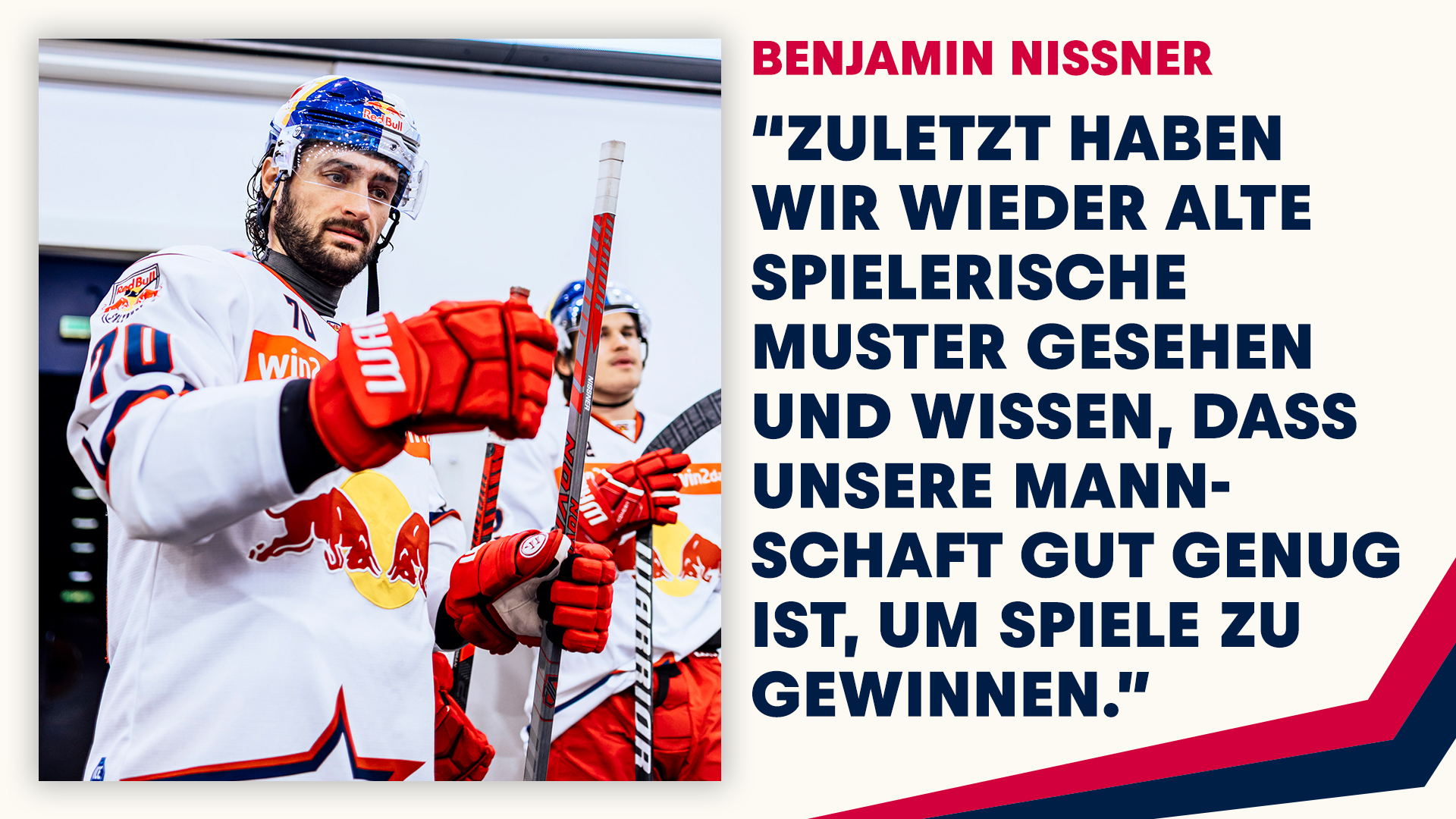 Statement von Benjamin Nissner vor dem Derby mit Linz