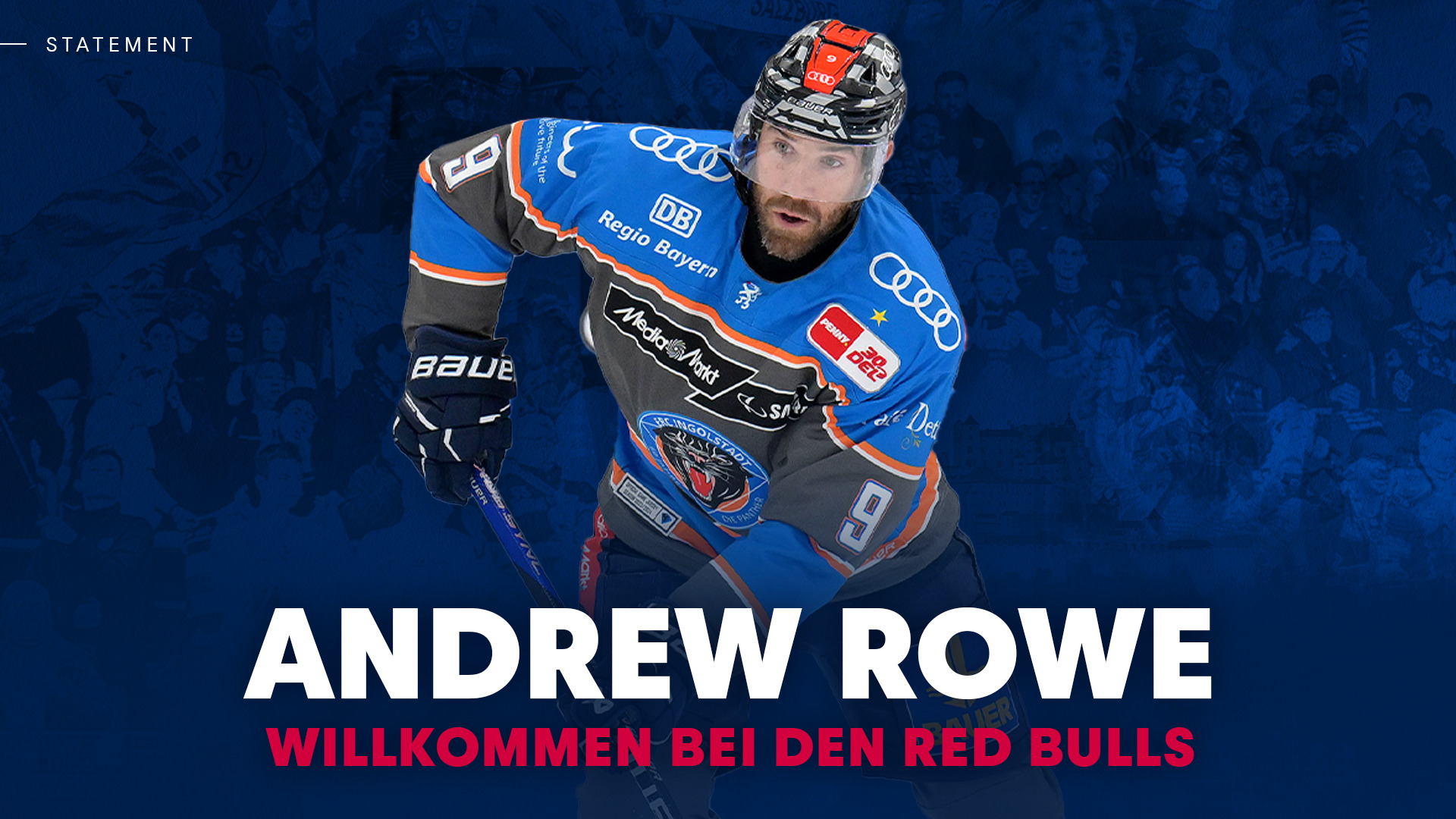 Willkommen Andrew Rowe!