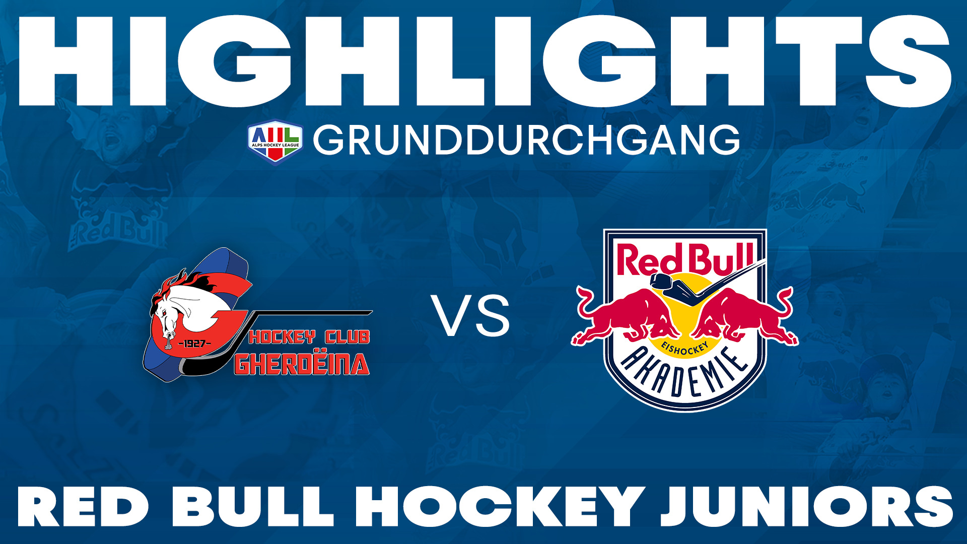 Highlights: HC Gherdeina Valgardena.IT vs. Red Bull Hockey Juniors