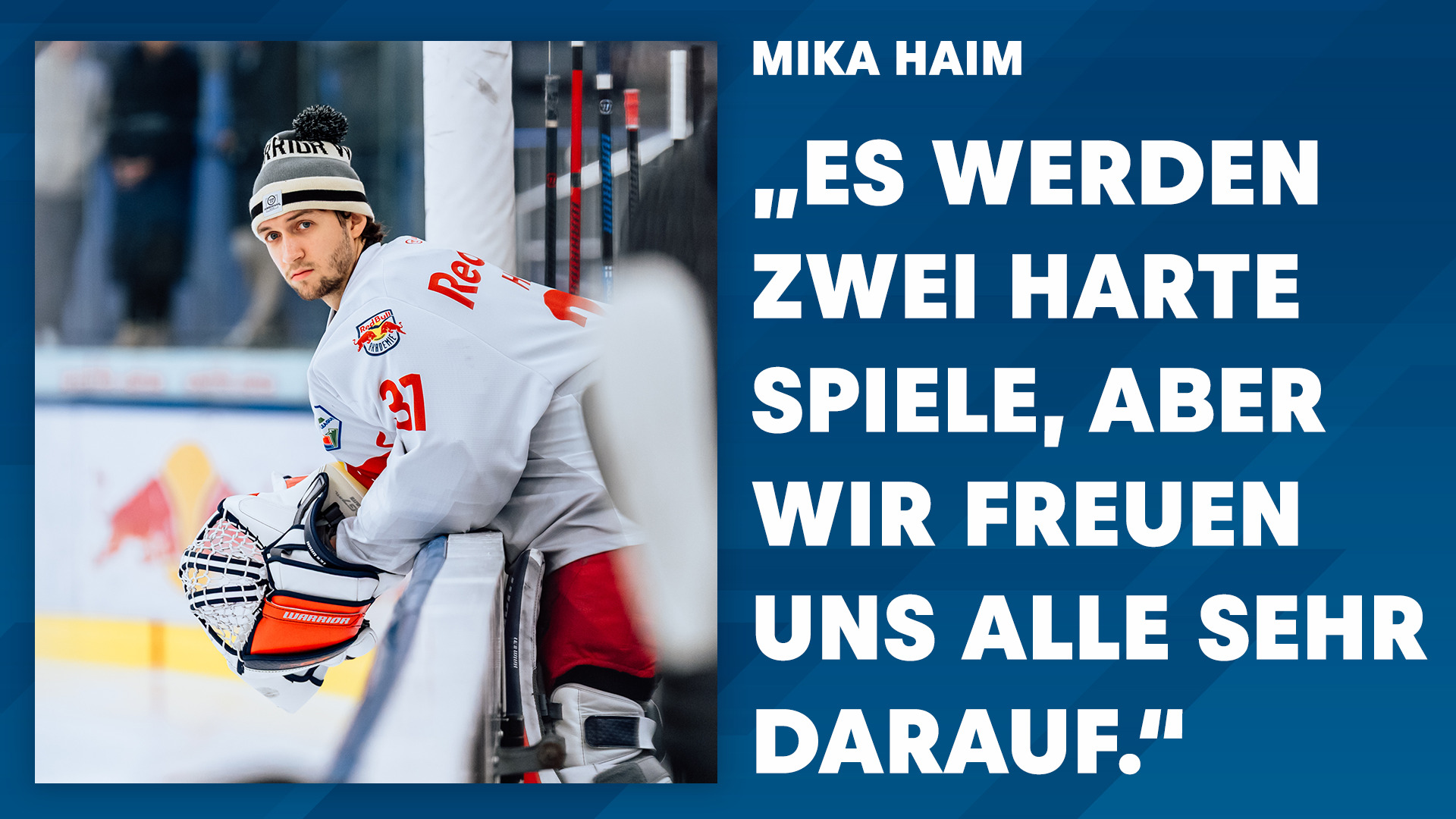 Statement: Mika Haim vor dem Finale der österreichischen Meisterschaft