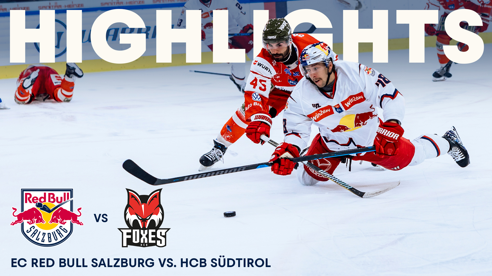 Highlights: EC Red Bull Salzburg vs. HCB Südtirol