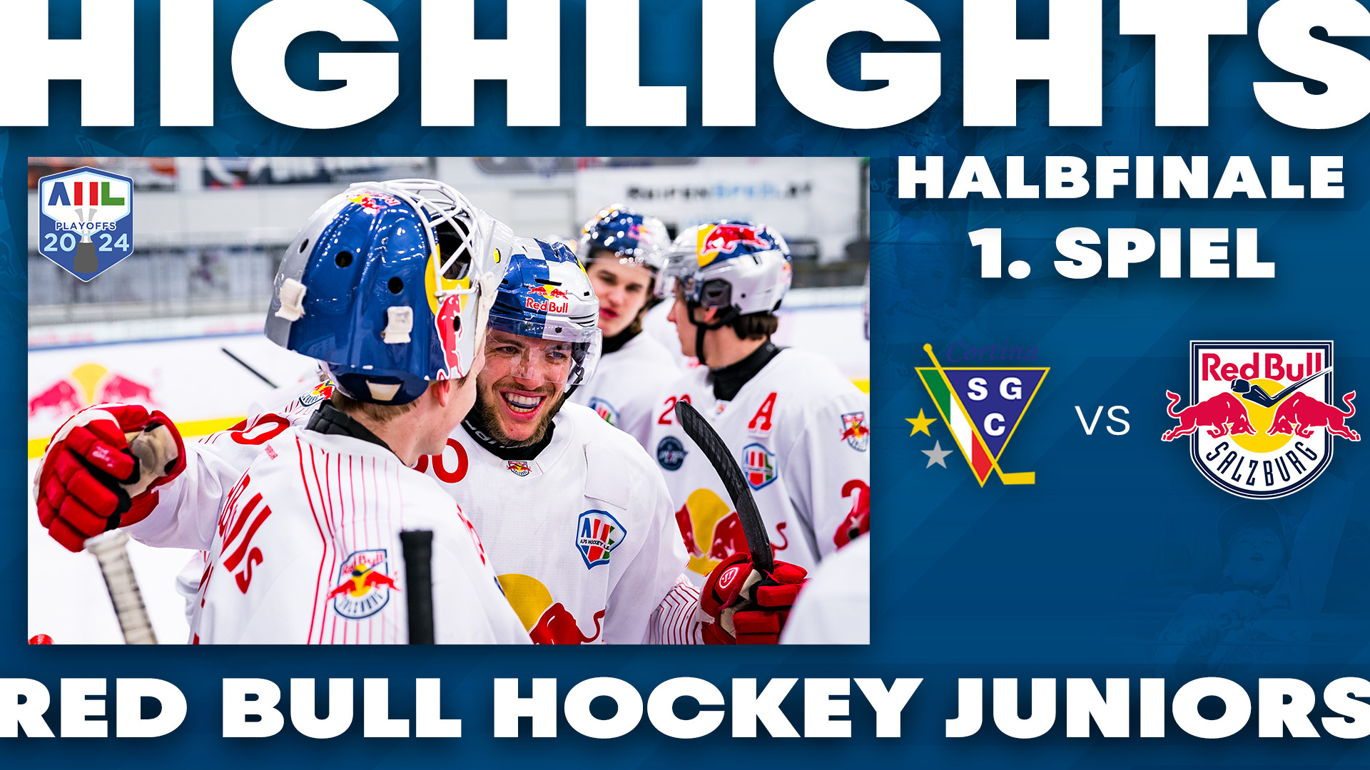 Highlights: HF1 S.G.Cortina Hafro vs. Red Bull Hockey Juniors