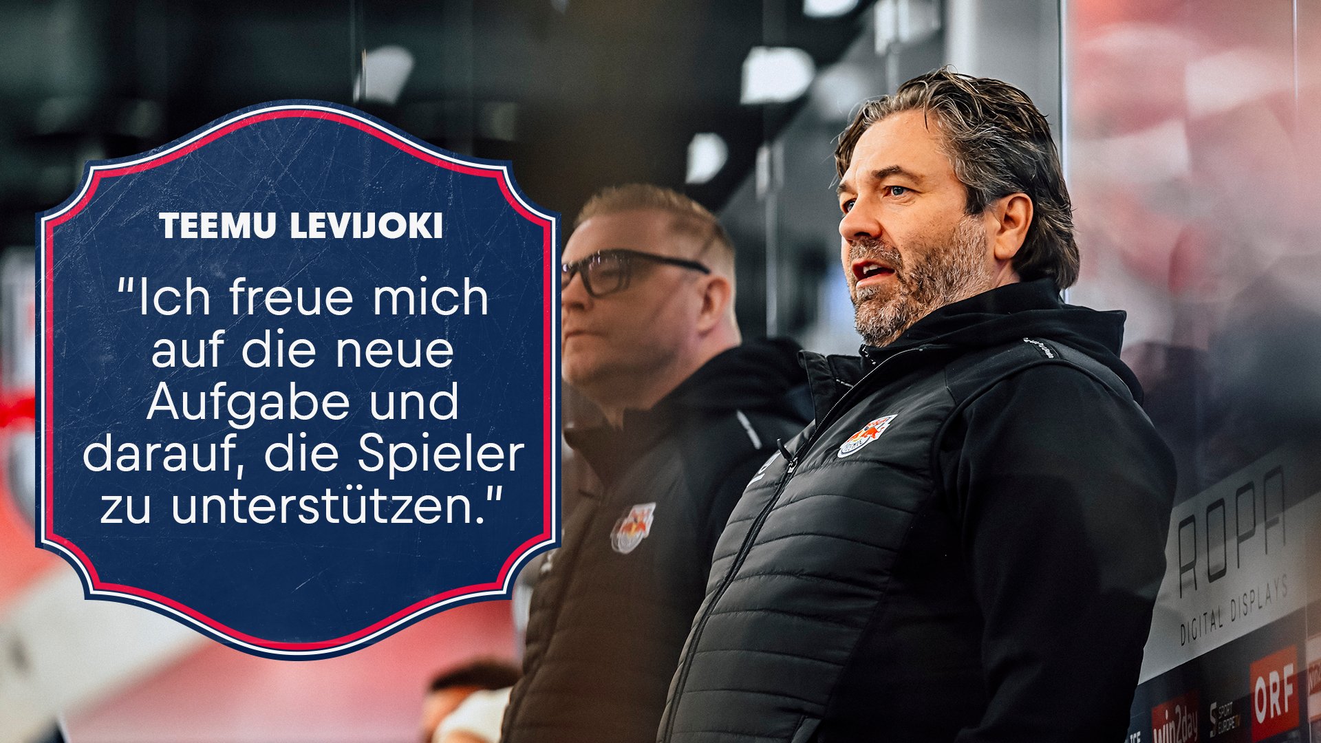 Statement: Teemu Levijoki vor dem Spiel gegen Ljubljana