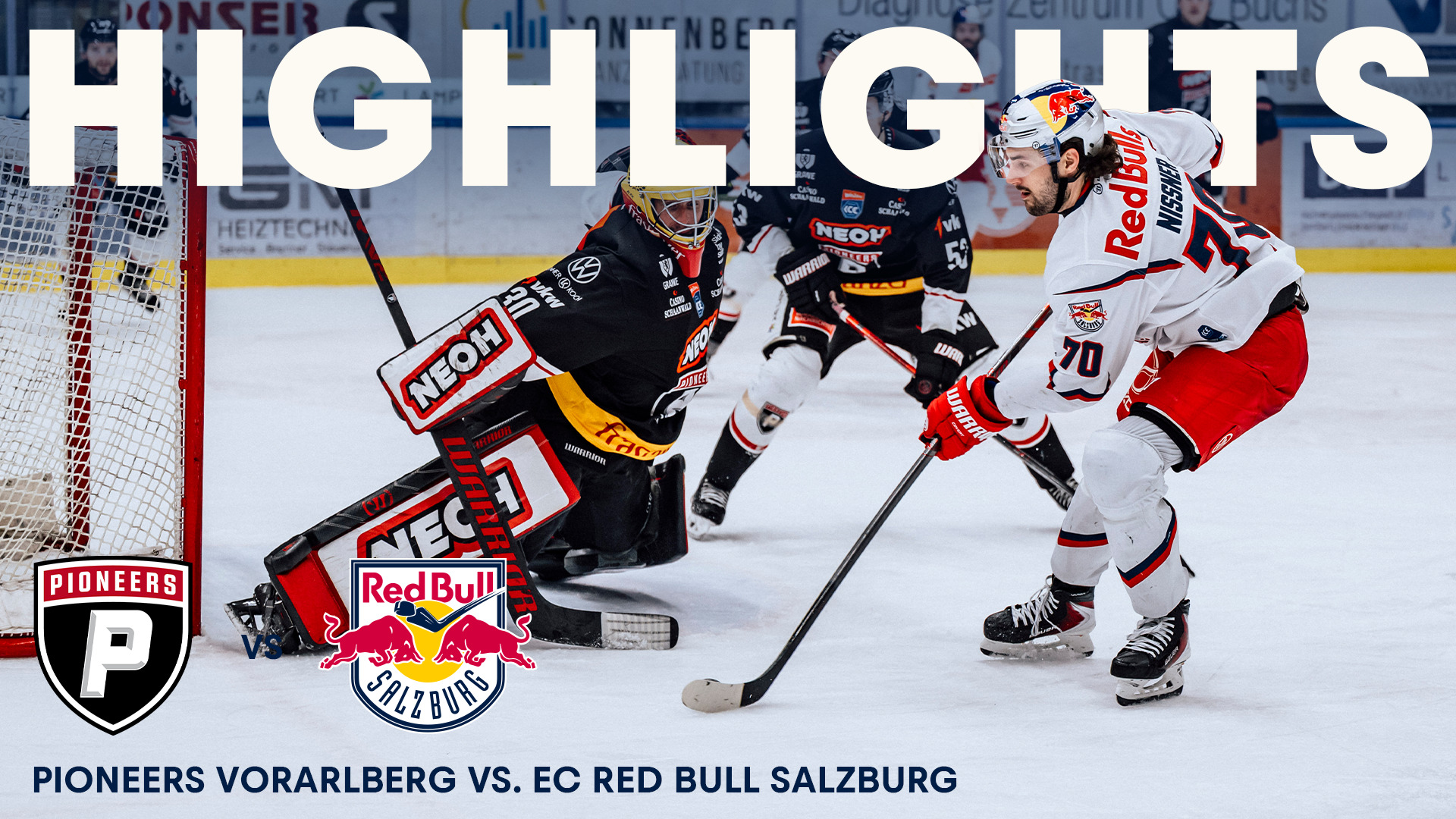 Highlights: Pioneers Vorarlberg vs. EC Red Bull Salzburg