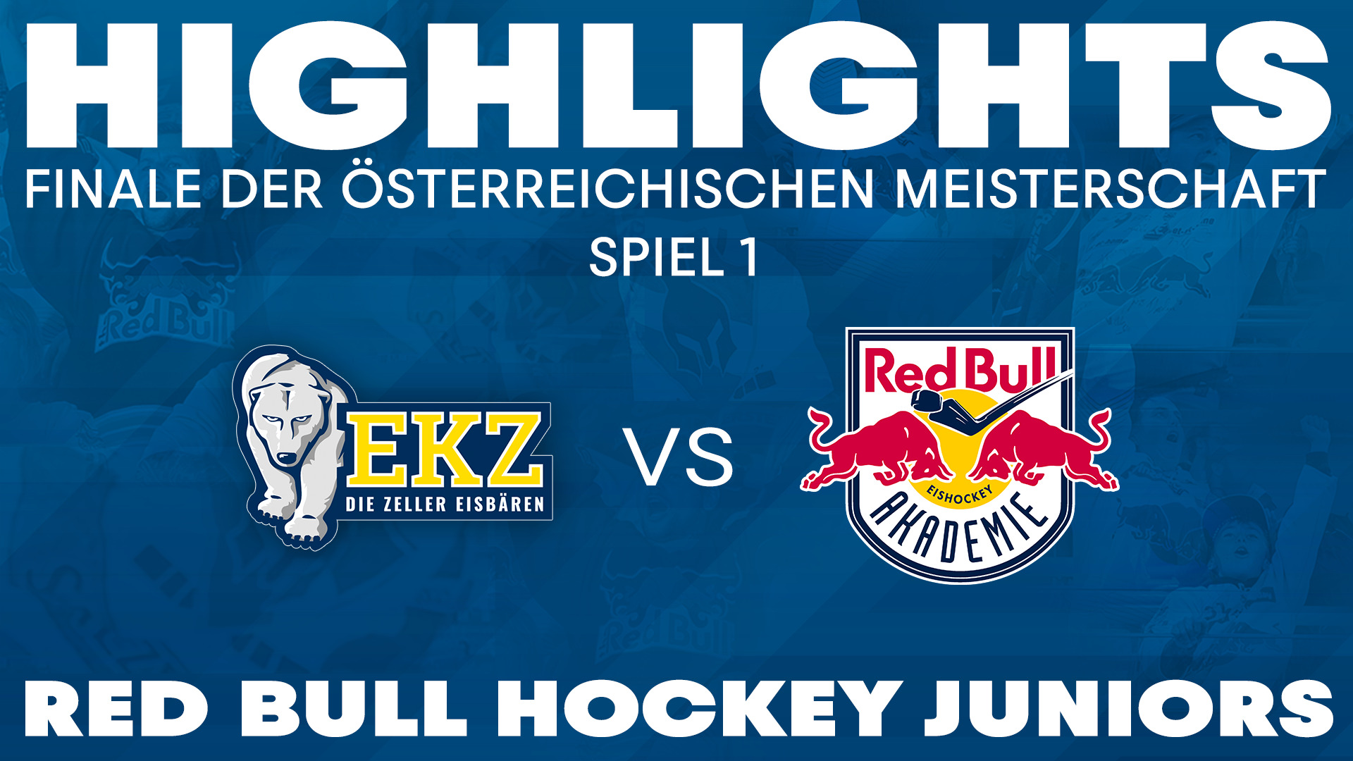 Highlights: ÖM | Spiel 1 | EK Die Zeller Eisbären vs. Red Bull Hockey Juniors