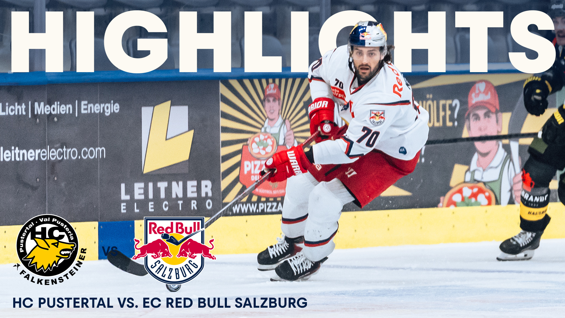 Highlights: HC Pustertal vs. EC Red Bull Salzburg